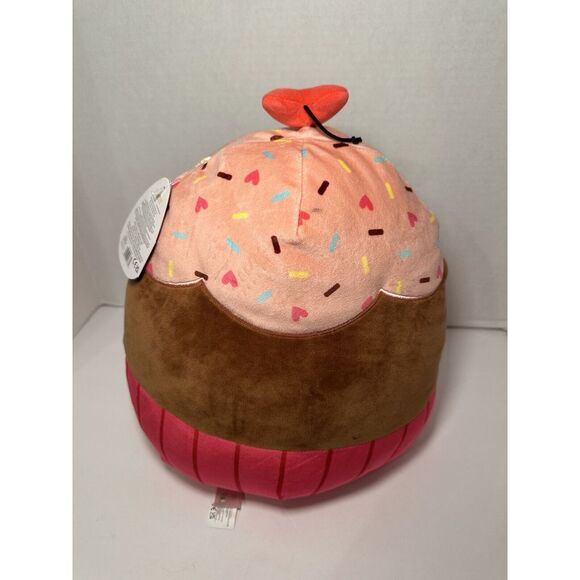 Squishmallow 12" Valentine's Ottie Cupcake PLUSH NEW - Picture 6 of 12